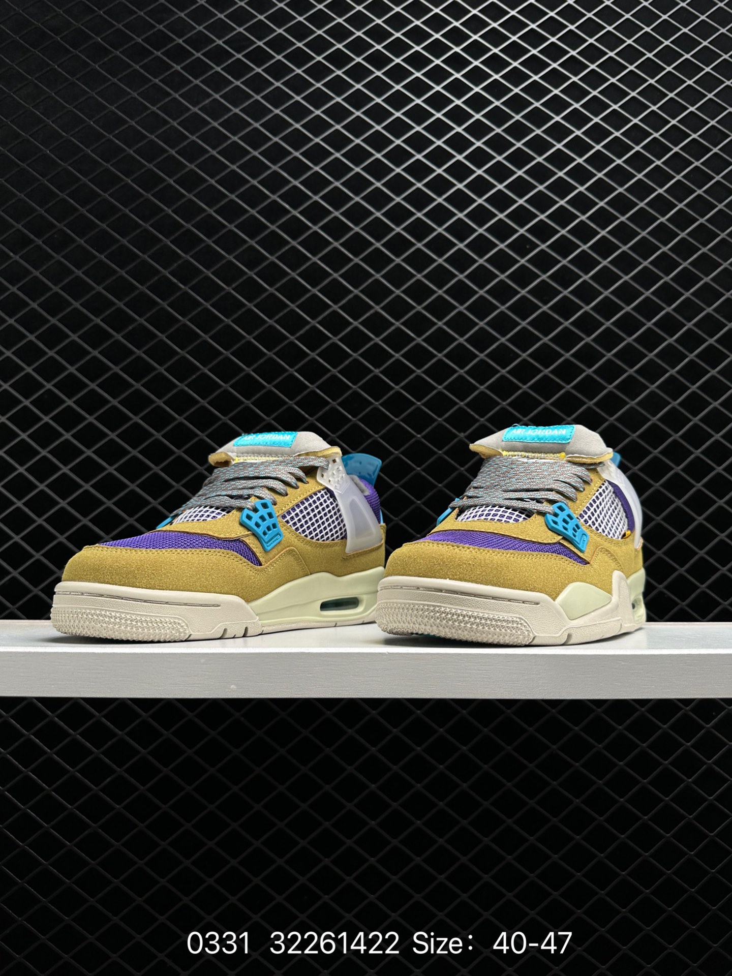 Union x Air Jordan 4“Taupe Haze”AJ4